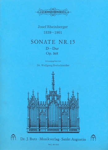 Sonate D-Dur Nr.15 op.168 fr Orgel