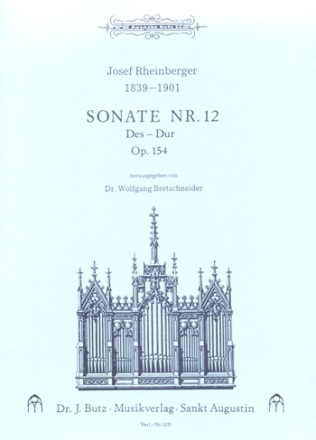 Sonate Des-Dur Nr.12 op.154 fr Orgel