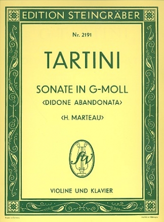 Sonate g-Moll fr Violine und Klavier Didone abbandonata