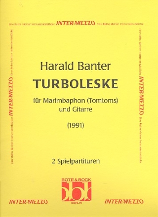 Turboleske fr Marimbaphon und Gitarre