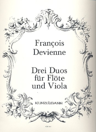 3 Duos op.5 fr Flte und Viola