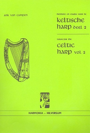 Tutor for the Celtic Harp vol.2 Harfenschule (en/nl)