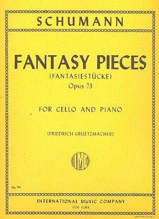 Fantasy Pieces for cello and piano