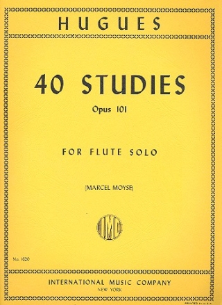 40 Studies op.101 for flute solo