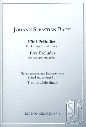5 Prludien fr Trompete und Klavier