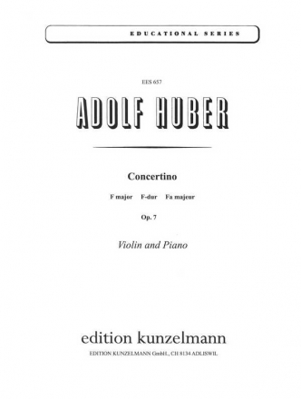 Concertino F-Dur op.7 fr Violine und Klavier