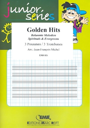 Golden Hits Trio Album fr 3 posaunen oder 3 instr. im bass-schl