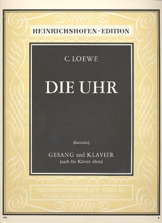 Die Uhr fr Gesang und Klavier (Klavier solo)