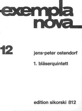 1. Blserquintett fr Flte, Oboe, Klarinette, Fagott, Horn Stimmen