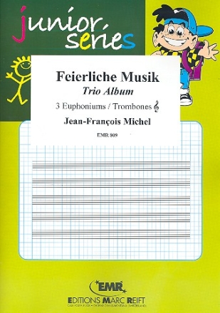 Trio Album fr 3 Posaunen oder 3 Instrumente im Violinschlssel