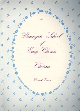 Beringer's School of easy Classics: for piano, revised version