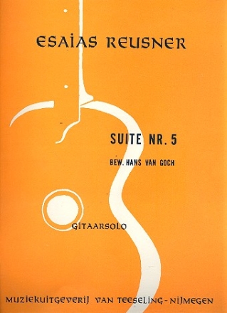 Suite Nr.5 gitaarsolo