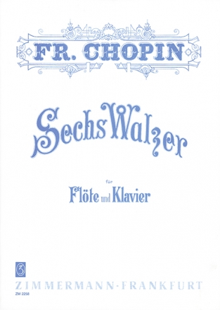 6 Walzer fr Flte und Klavier