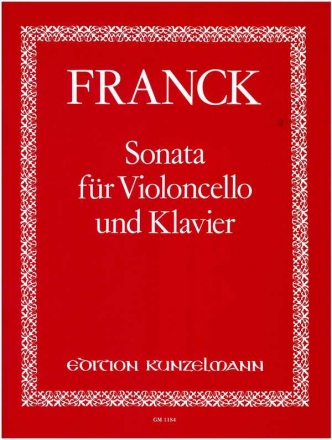 Sonate fr Violoncello und Klavier