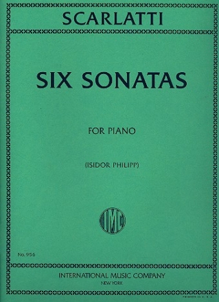 6 Sonatas for piano