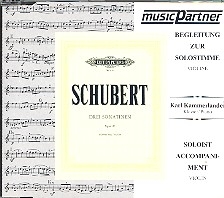 Sonatinen op.137 fr Violine und Klavier CD mit der Klavierbegleitung zur Solovioline