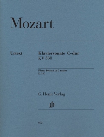 Sonate C-Dur KV330 fr Klavier