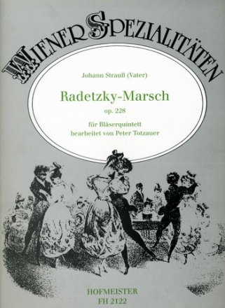 Radetzky-Marsch op.228 fr Flte, Oboe, Klarinette, Horn und Fagott