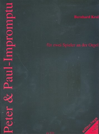Peter und Paul Impromptu fr 2 Spieler an der Orgel