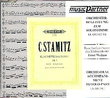 Konzert B-Dur Nr.3 fr Klarinette und Orchester fr Klarinettel und KLvier CD mit der Orchesterbegleitung zur Solostimme