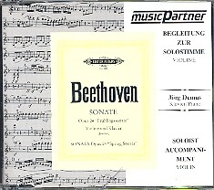 Sonate op.24 fr Violine und Klavier CD mit der Begleitung zum Soloinstrument in 3 Tempi