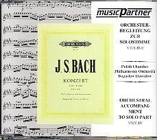 Konzert E-Dur BWV1042 CD der Orchesterbegleitung zur Solovioline