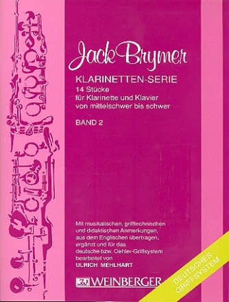 Jack Brymer Klarinetten-Serie Band 2 fr Klarinette und Klavier