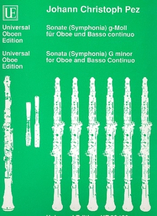 Sonate g-Moll fr Oboe und Bc (Klavier)