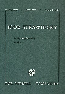 SINFONIE NR.1 OP.13 FUER ORCHESTER STUDIENPARTITUR