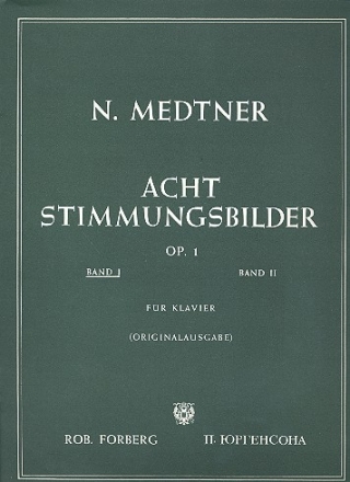 8 Stimmungsbilder op.1 Band 1 (Nr.1-4) fr Klavier