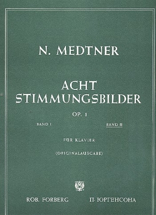 8 Stimmungsbilder op.1 Band 2 (Nr.5-8)  fr Klavier