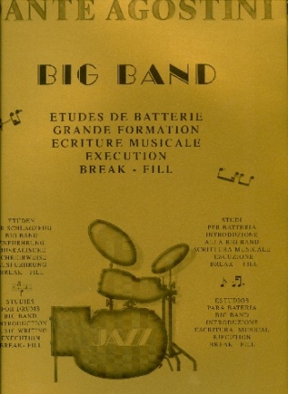 Big Band Introduction vol.1 Jazz-Etüden für Schlagzeug