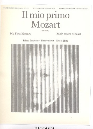 Il mio primo Mozart vol.1 12 pezzi facili per pianoforte