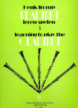 Learning to play the Clarinet vol.3  