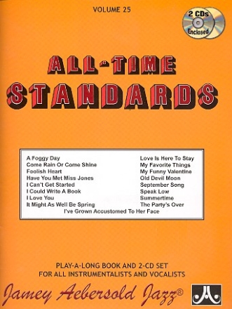 All Time Standards (+Online Audio) for all instrumentalists