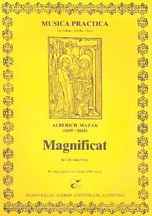 Magnificat für gem Chor und Orgel Partitur