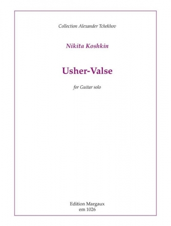 Usher-Valse fr Gitarre solo