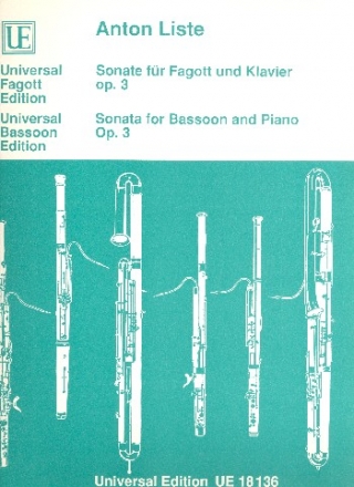 Sonate op.3 fr Fagott und Klavier