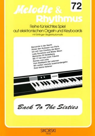 Back to the Sixties: fr E-Orgel / Keyboard