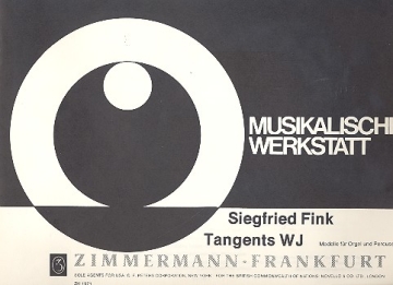 Musikalische Werkstatt Tangens WJ, Modelle fr Orgel und Percussion