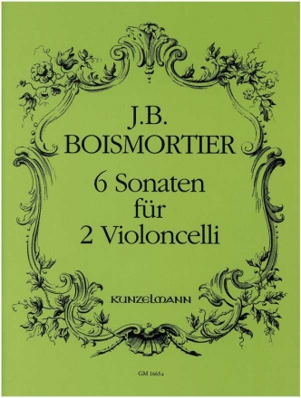 6 Sonaten für 2 Violoncelli