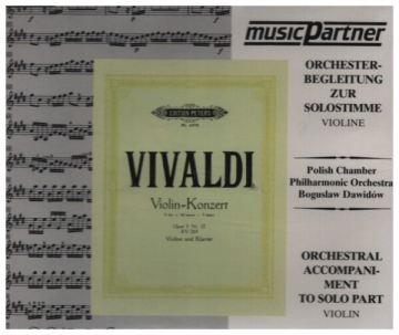 Konzert E-Dur fr Violine und Orchester CD mit der Begleitung zur Solostimme Play-Along-CD mit der Orchesterbegleitung zur Solostimme