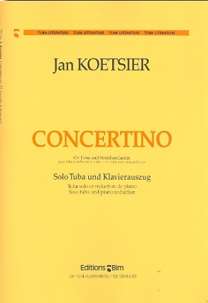 Concertino op.77 fr Tuba und Streichorchester fr Tuba und Klavier