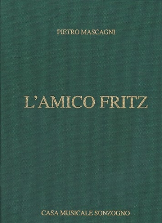 L'Amico Fritz Klavierauszug (it)