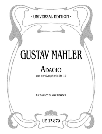 Adagio aus der 10. Sinfonie fr Klavier zu 4 Hnden