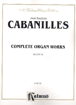Complete Works vol.3 for organ
