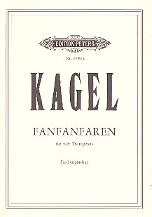 Fanfanfaren fr 4 Trompeten Studienpartitur