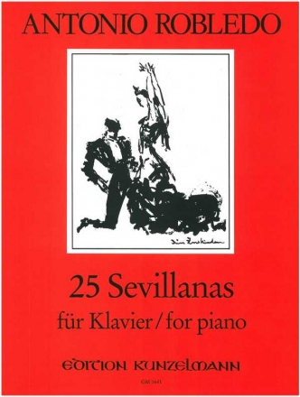 25 Sevillanas fr Klavier