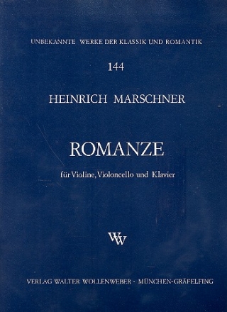 Romanze fr Violine, Violoncello und Klavier (Neuausgabe)