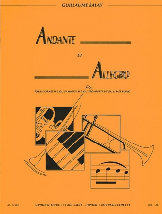 Andante et Allegro pour trompette et piano
